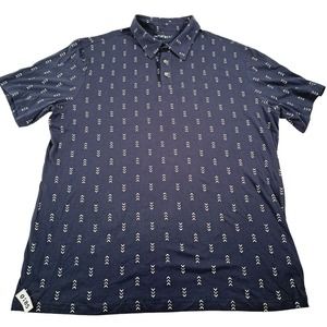 Artefact Men's Blue Polo Shirt Arrow Design XL